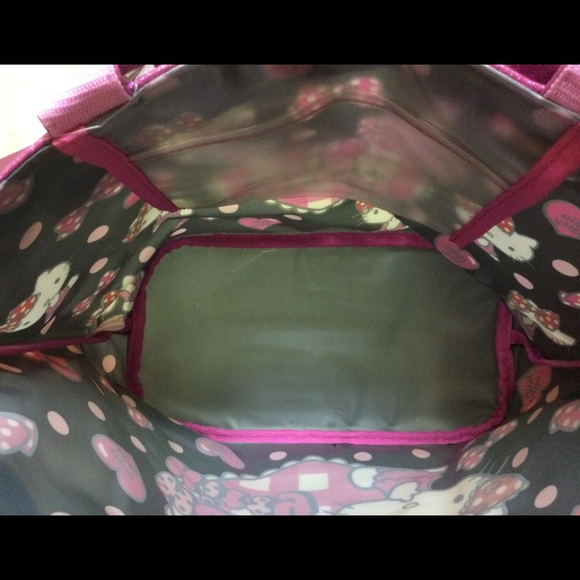 NWT Hello Kitty Plastic Tote - Picture 4 of 4
